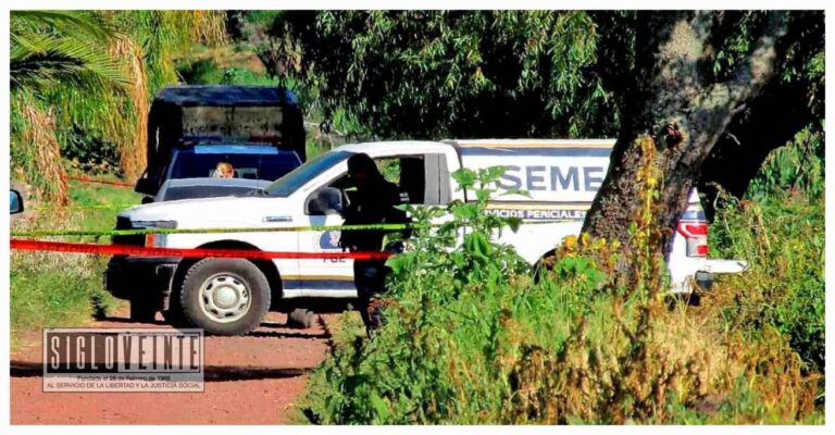 Hallan a dos hombres golpeados en camino de Tacámbaro; uno muerto y otro gravemente herido