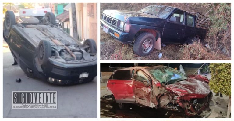 Huetamo inició el año 2024 con accidentes automovilísticos