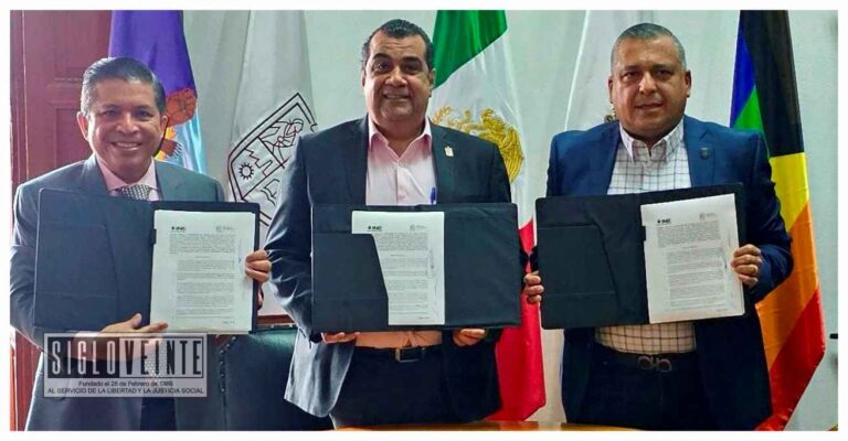 SEGOB e INE firman convenio para que personas en prisión preventiva en Michoacán puedan votar