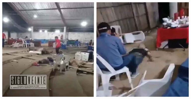 Seis muertos y al menos 20 heridos en un ataque en palenque de Petatlán, Guerrero