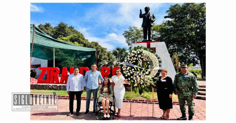 Zirándaro rinde homenaje al Dr. Ignacio Chávez Sánchez en su CXXVII aniversario de su natalicio