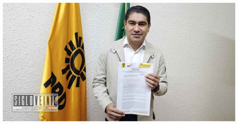 Designa consejo estatal del PRD a Pablo Varona Estrada como candidato a la alcaldía de Huetamo