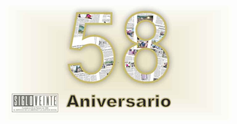 58 años informando: Siglo Veinte sigue adelante
