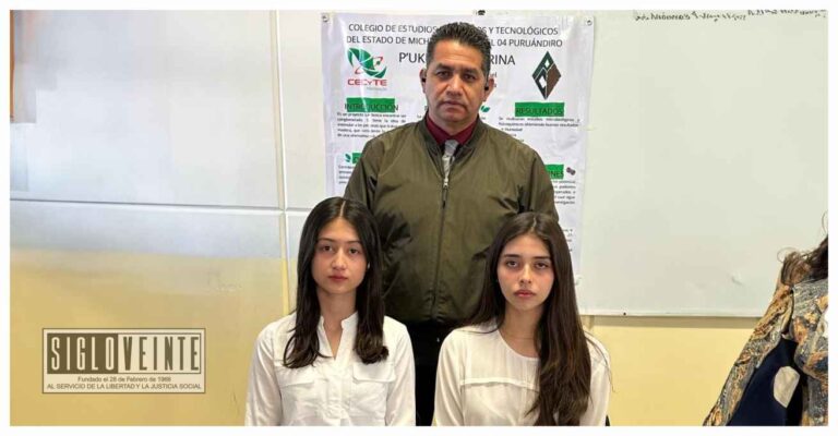 Alumnas del CECyTEM ganan segundo lugar en Feria de Ciencias e Ingeniería en Aguascalientes