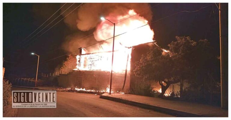 Arde cabaña en Zitácuaro, no hoy lesionados ni fallecidos