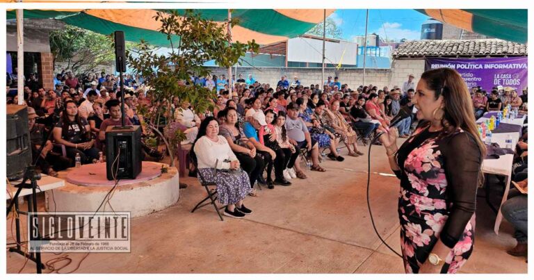 Catalina Pérez Negrón fue nombrada precandidata de unidad a la alcaldía de Tiquicheo por el Partido Encuentro Solidario