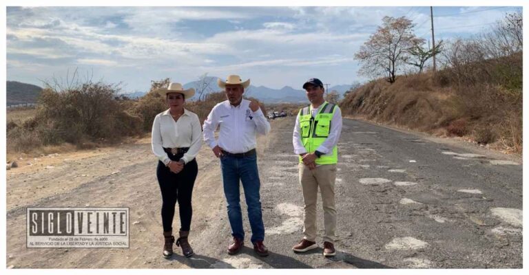 El Gobernador Ramírez Bedolla anunció la reparación de la carretera federal de Huetamo a Riva Palacio