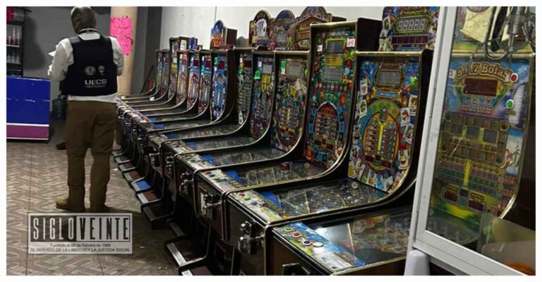 Golpe contra el crimen organizado, autoridades decomisan 217 máquinas tragamonedas en Zitácuaro