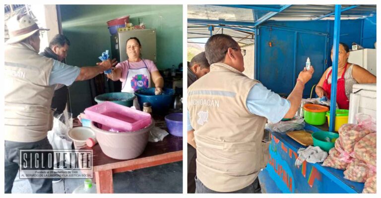Mantiene la Secretaría de Salud de Michoacán operativo sanitario en la Fiesta de Ceniza en Carácuaro
