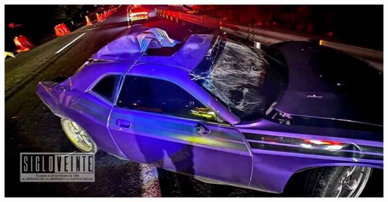 Mueren dos al chocar vehículo deportivo en la carretera Morelia-Pátzcuaro