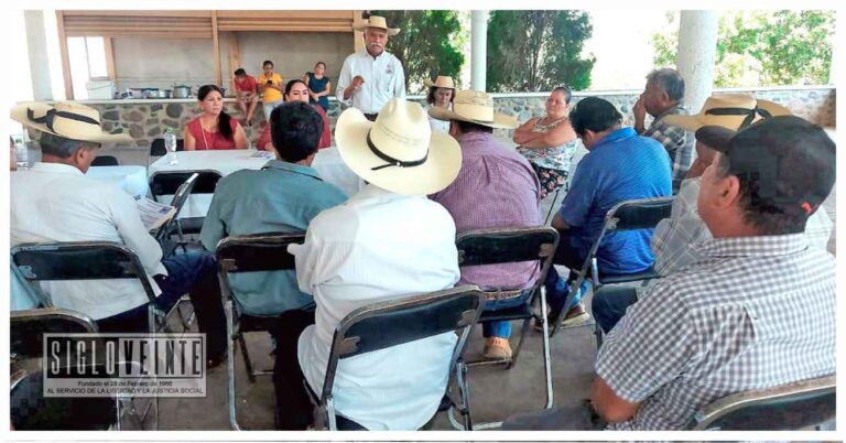 Presenta la SADER programas contra la sequía a ganaderos de los municipios de Tuzantla y Susupuato