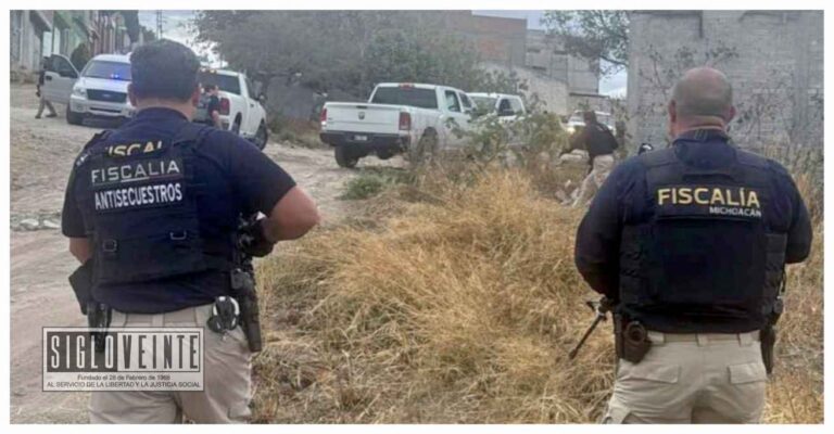 Rescatan a tres víctimas de secuestro en Álvaro Obregón, fue abatido un presunto delincuente