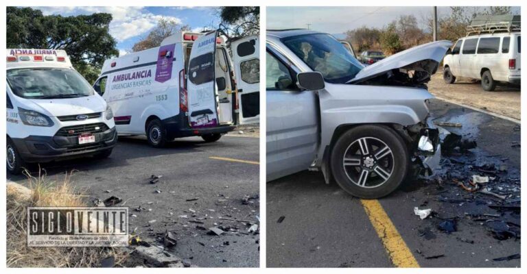 ACTUALIZACIÓN: Trágico choque en La Parotita deja dos víctimas mortales y nueve lesionados