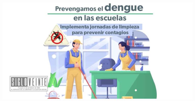 Adopta estas medidas para prevenir el dengue en entornos escolares ante el incremento de casos