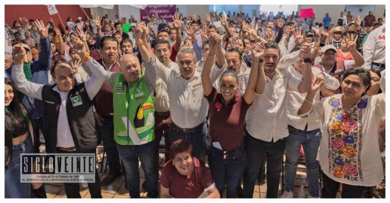 Desde el oriente michoacano, consolida Raúl Morón unidad de la 4T