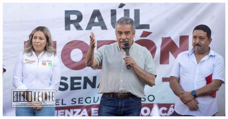 El éxito de Morena se debe a que es el pueblo quien nombra a sus representantes: Raúl Morón