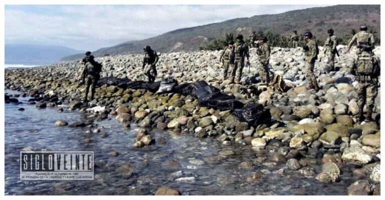 La Marina asegura cerca de una tonelada de cocaína en las costas de Michoacán
