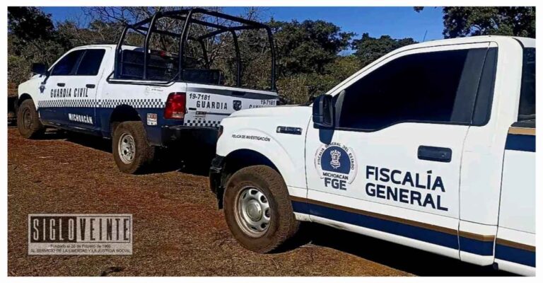 Matan de varios balazos al tesorero de Senguio, municipio al oriente de Michoacán