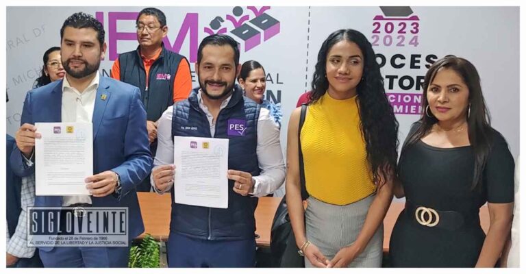 PRD y PES formalizan alianza de candidaturas comunes en Tiquicheo, Huetamo, San Lucas y otros 14 municipios