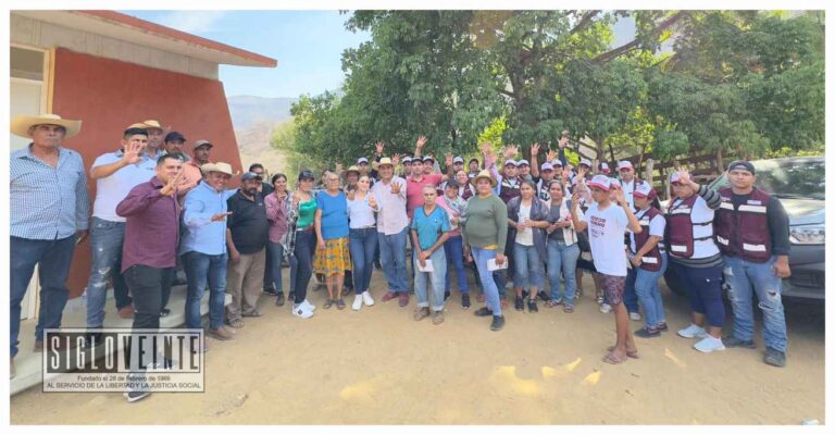 Apoyo contundente de las familias de la tenencia de San Jerónimo y Rincón de Truchas a Héctor Moreno Arzate por un cambio transformador