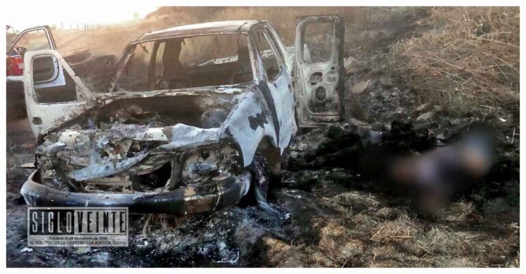 Cuatro personas mueren calcinadas en un acto de violencia en Jacona