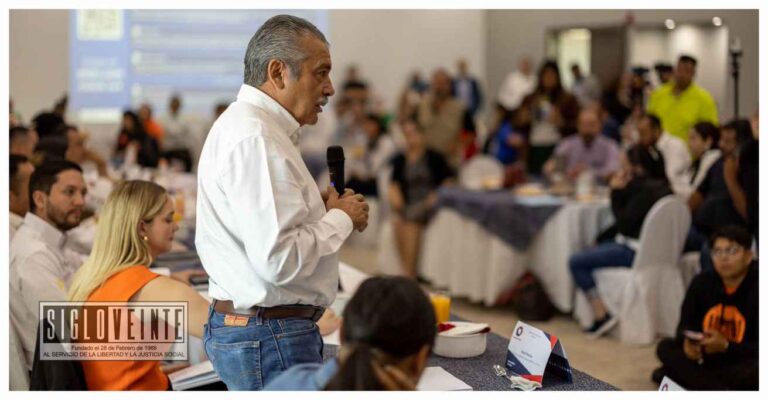 De llegar al Senado, Raúl Morón Orozco dijo que trabajará de la mano con los empresarios