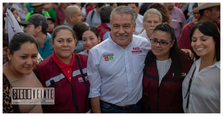 En Villa Madero, Raúl Morón expresa que con el Segundo Piso de la 4T disminuirá la pobreza