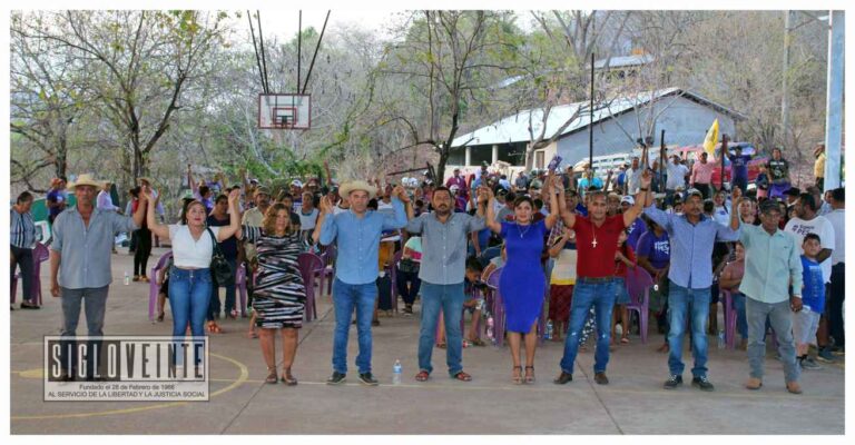 Encuentro Solidario y PRD unen fuerzas en Tiquicheo con Catalina Pérez Negrón, quien realiza una campaña con entusiasmo y compromiso por un mejor futuro