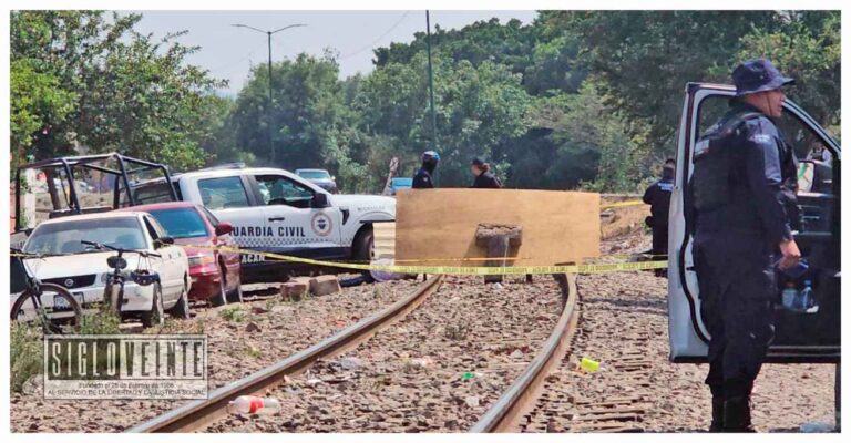 Hombre fallece tras ser arrollado por el ferrocarril en Morelia