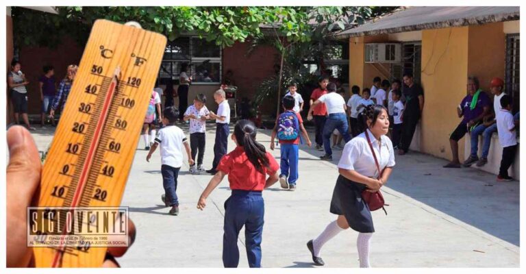 La Secretaría de Educación de Michoacán emite recomendaciones a escuelas por altas temperaturas
