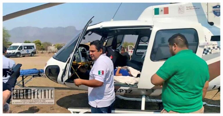 Menor contagiado de dengue fue trasladado vía aérea de Huetamo a Morelia