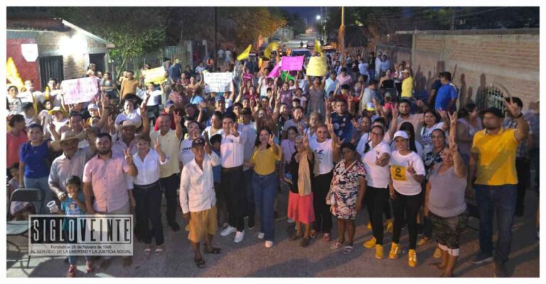 Pablo Varona con fuerte respaldo en El Chamizal y El Terrero