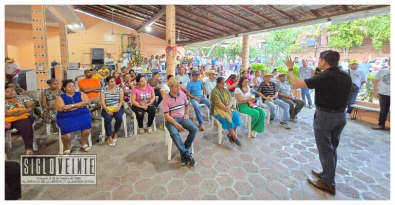 Reafirman las comunidades del municipio de Huetamo su apoyo a Pablo Varona