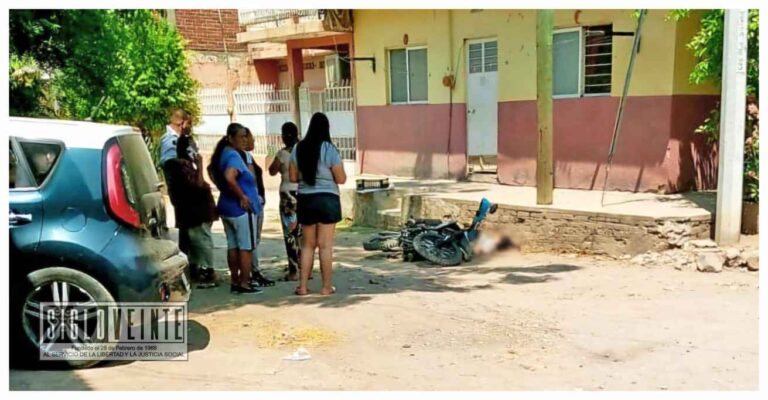 Segundo homicidio en menos de 12 horas en Apatzingán, motociclista asesinado a balazos