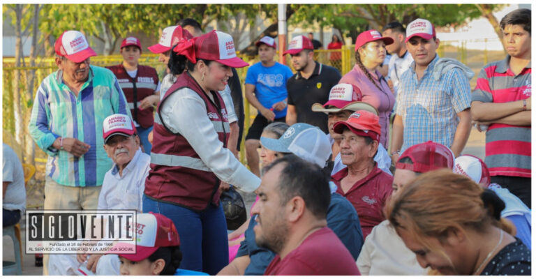 Anabet Franco lleva mensaje de transformación a Santiago Conguripo y Santa Rita y promueve la continuidad de la 4T en el distrito 18