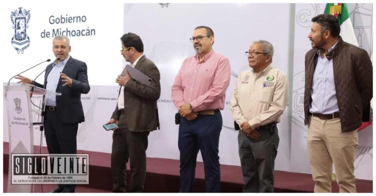 Anuncia el gobernador que a partir del 15 de mayo se ‘estimularán’ nubes para generar lluvias en 88 municipios de Michoacán