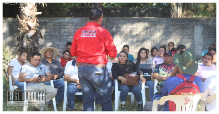 Chavita Jaimes convoca al voto en Tzitzio y se reúne con militancia del PRI
