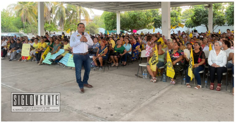 Chavita Jaimes va por trabajar en favor de las mujeres de la mano de los gobiernos municipales del distrito 18