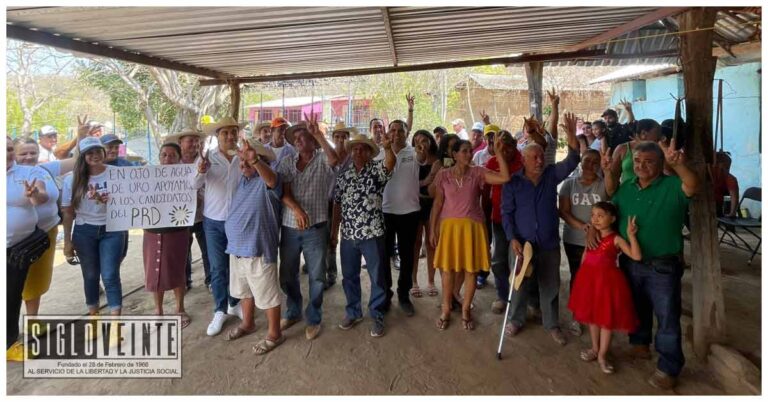 Chavita Jaimes y Pablo Varona reciben apoyo contundente en comunidades del municipio de Huetamo