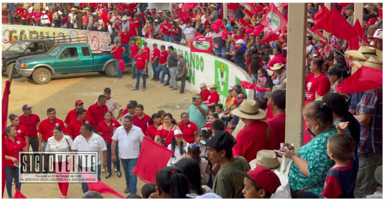 Con el apoyo popular, Gonzalo Nares Gómez cierra su campaña en busca de la alcadía de Nocupétaro