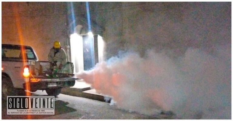 Desde el lunes, personal de Salud inicia labores de nebulización en Huetamo para prevenir el dengue