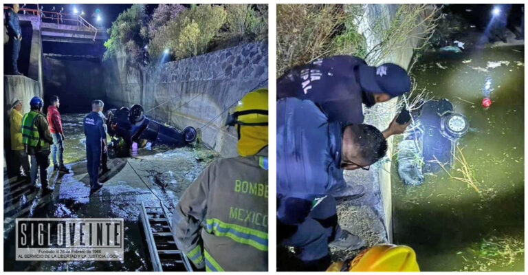 Dos accidentes automovilísticos en presa de Queréndaro, dejan un niño muerto y 5 lesionados