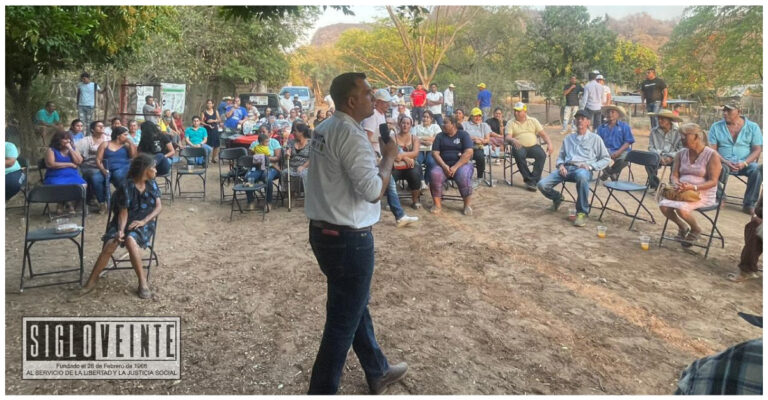 El candidato a diputado local Chavita Jaimes refrenda compromiso con comunidades de Huetamo