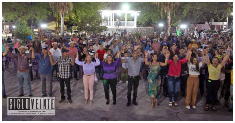 En El Limón de Papatzindán, Catalina Pérez Negrón promete continuidad en el desarrollo municipio de Tiquicheo