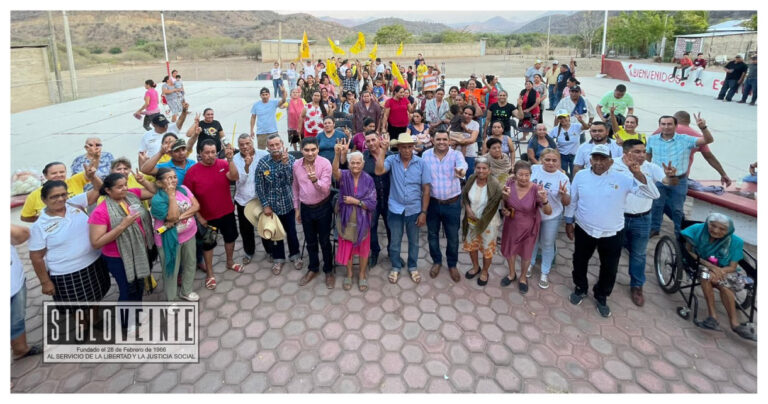 En Estimucha y San Jerónimo, Chavita Jaimes presenta su plataforma política y dialoga con sus habitantes