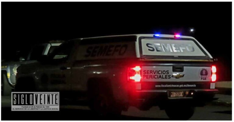 En Morelia, un hombre muere tras herirse accidentalmente en el cuello