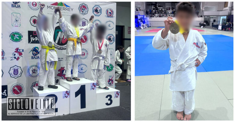 Ganan 8 medallas niñas y niños del DIF Michoacán en torneo de judo realizado en Monterrey