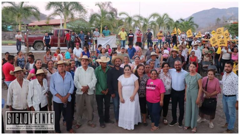 Hever Tentory candidato para presidente municipal del PRD se compromete a atender necesidades de Carácuaro