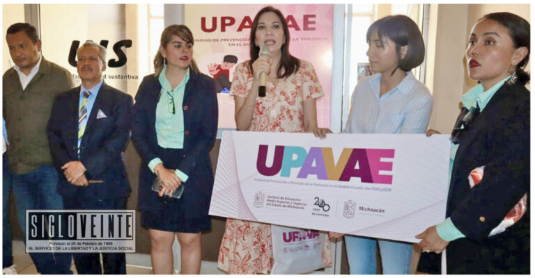 Inauguran Unidad de Prevención y Atención de la Violencia en el Ámbito Escolar en el Tecnológico de Tacámbaro