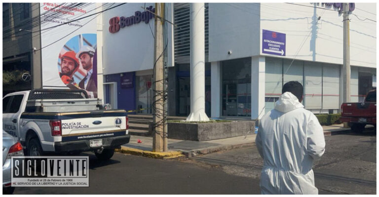 Le quitan 900 mil pesos a cuentahabiente cuando salía de una sucursal bancaria en Morelia